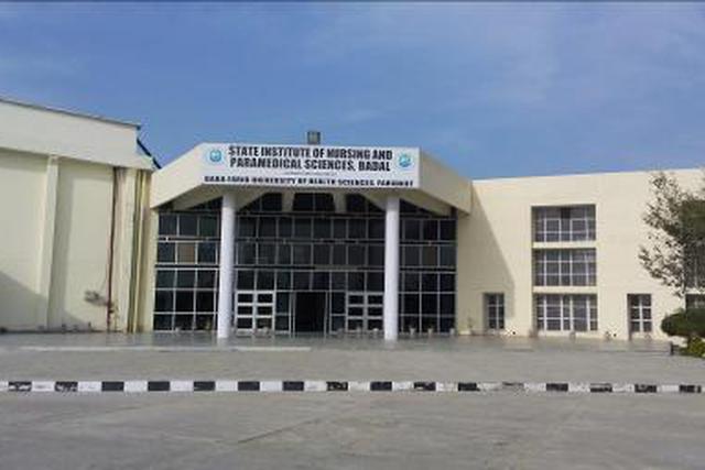 State Institute of Nursing & Para Medical Sciences, Badal