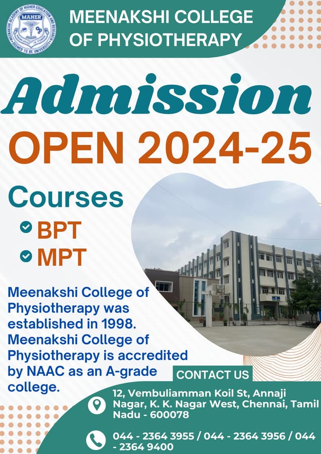 Meenakshi College of Physiotherapy