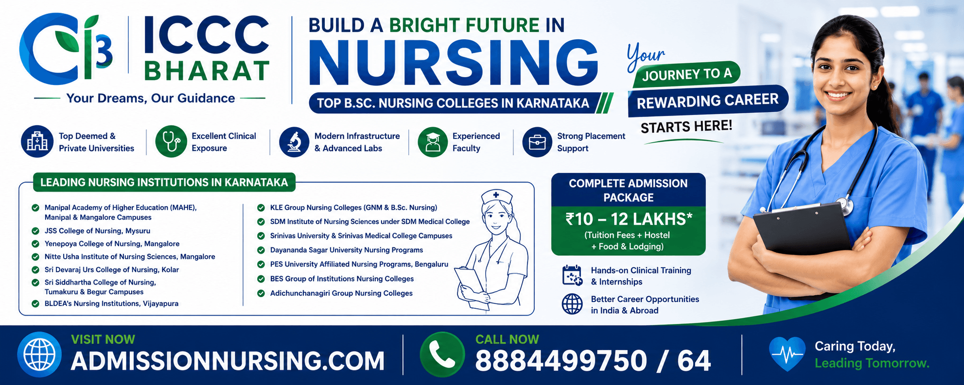 Top B.Sc. Nursing Colleges in Karnataka Under Deemed & Private Universities